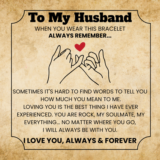 TO MY HUSBAND -  LOVING YOU IS THE BEST THING I HAVE EVER EXPERIENCED!