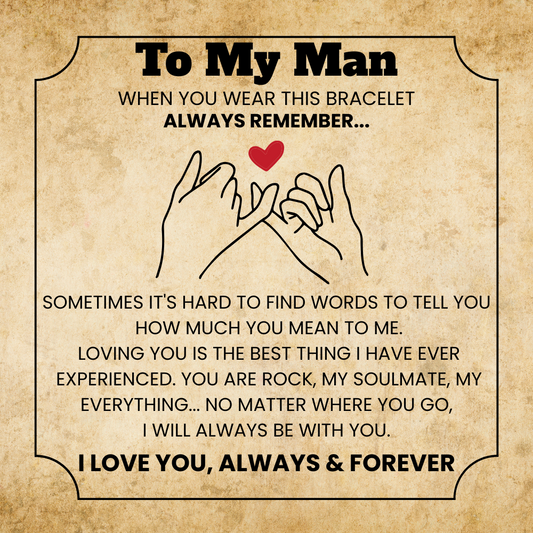 TO MY MAN - LOVING YOU IS THE BEST THING I HAVE EVER EXPERIENCED!