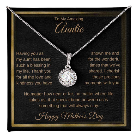 TO MY AMAZING AUNTIE - HAVING YOU AS MY AUNT HAS BEEN SUCH A BLESSING