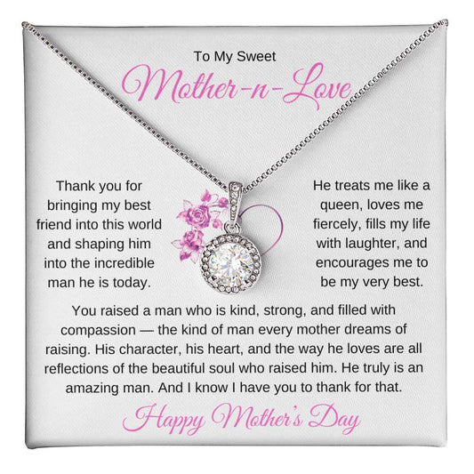 TO MY AMAZING MOTHER-N-LOVE -THANK YOU FOR BRINGING MY BEST FRIEND INTO THIS WORLD!