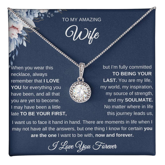 TO MY AMAZING  WIFE - YOU ARE THE ONE I WANT TO BE WITH NOW AND FOREVER!