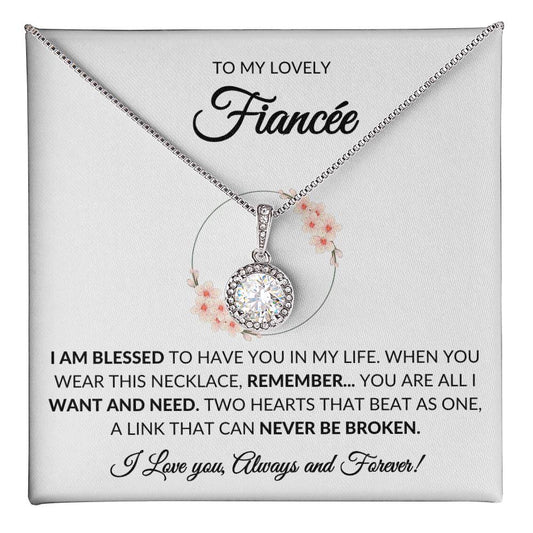 TO MY LOVELY FIANCEE - I AM BLESSED TO HAVE YOU IN MY LIFE!