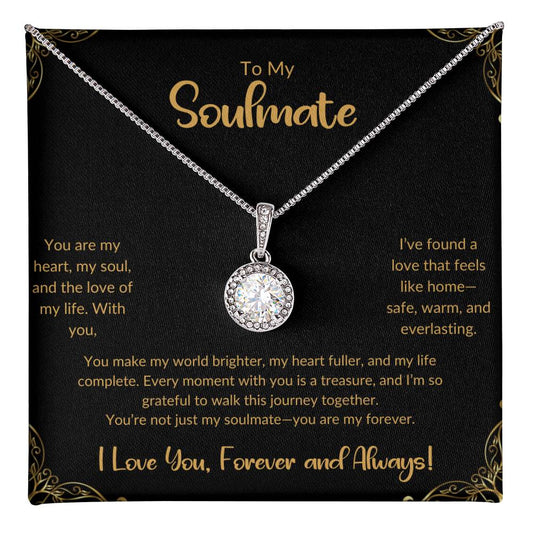 TO MY SOULMATE - YOU MAKE MY WORLD BRIGHTER