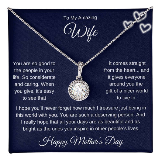 TO MY AMAZING WIFE - YOU ARE SUCH A DESERVING PERSON!