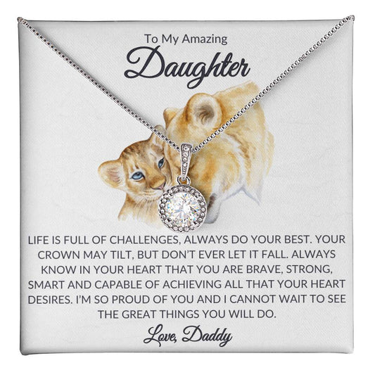 TO MY AMAZING DAUGHTER - YOU ARE BRAVE, LOVE DADDY