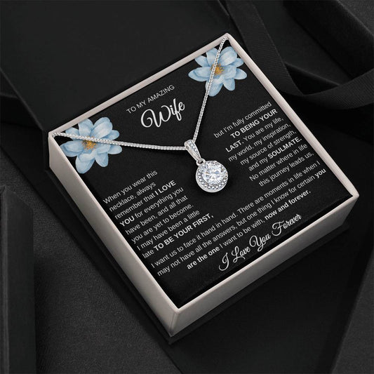 TO MY AMAZING  WIFE - YOU ARE THE ONE I WANT TO BE WITH NOW AND FOREVER!