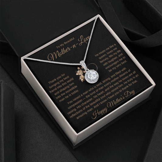 TO MY BEAUTIFUL MOTHER-N-LOVE - THANK YOU FOR BRINGING MY BEST FRIEND INTO THIS WORLD!