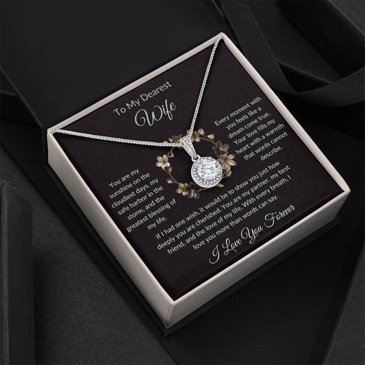 TO MY DEAREST WIFE - YOU ARE MY SUNSHINE ON THE CLOUDIEST DAYS!