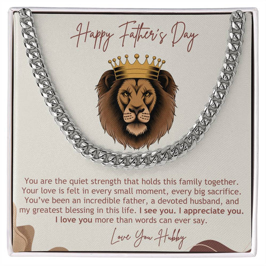 HAPPY FATHER'S DAY - YOU ARE THE QUIET STRENGTH THAT HOLDS THIS FAMILY TOGETHER!
