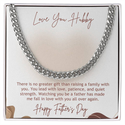 LOVE YOU HUBBY - THERE IS NO GREATER GIFT THAN RAISING A FAMILY WITH YOU!