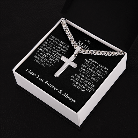 TEST PRODUCT - CUBAN LINK CHAIN WITH CROSS