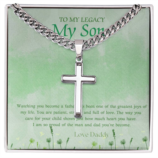 TO MY LEGACY, MY SON - I AM SO PROUD OF THE MAN AND DAD YOU'VE BECOME!