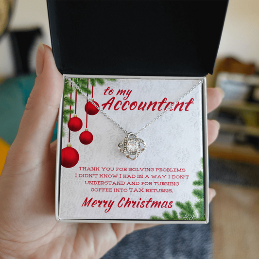 TEST PRODUCT - CHRISTMAS LOVE KNOT NECKLACE