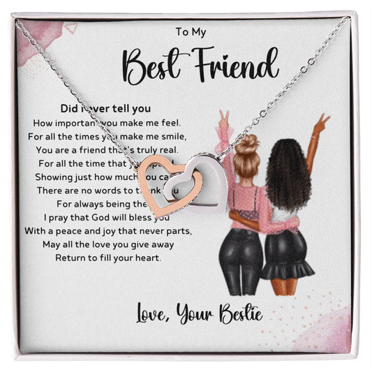 TO MY BEST FRIEND - THERE ARE NO WORDS TO THANK YOU