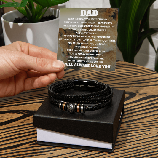 TEST PRODUCT - MEN'S "LOVE YOU FOREVER" BRACELET