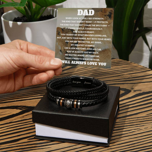 DAD - YOU TAUGHT ME WHAT BRAVERY LOOKS LIKE!