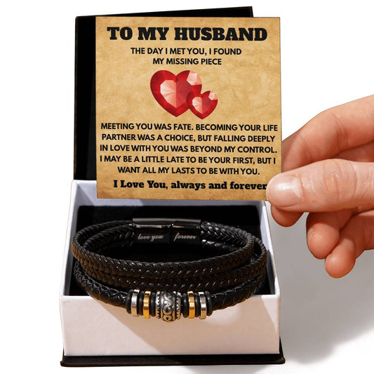 TO MY HUSBAND - MEETING YOU WAS FATE!