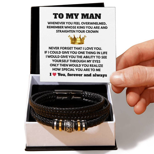TO MY MAN - REMEMBER WHOSE KING YOU ARE AND STRAIGHTEN YOUR CROWN!