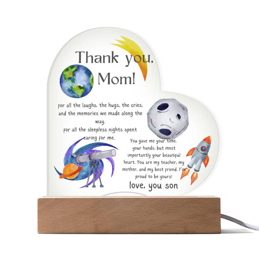 THANK YOU MOM - I'M PROUD TO BE YOURS!