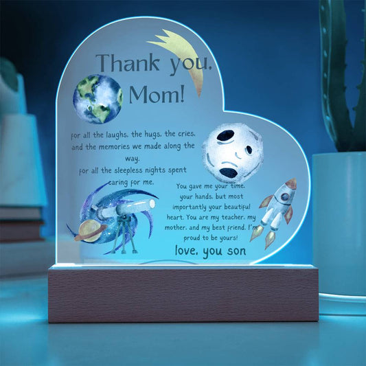 THANK YOU MOM - I'M PROUD TO BE YOURS!