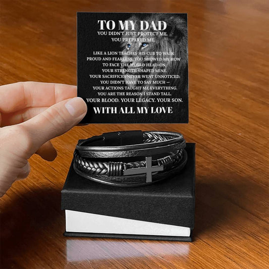 TO MY DAD - YOUR STRENGTH SHAPED MINE!