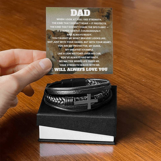 DAD - YOU TAUGHT ME WHAT BRAVERY LOOKS LIKE!