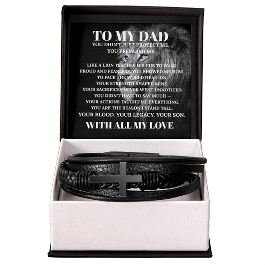 TO MY DAD - YOUR STRENGTH SHAPED MINE!