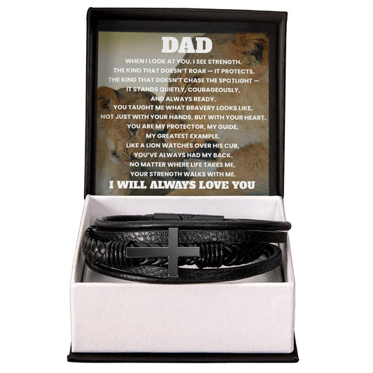 DAD - YOU TAUGHT ME WHAT BRAVERY LOOKS LIKE!