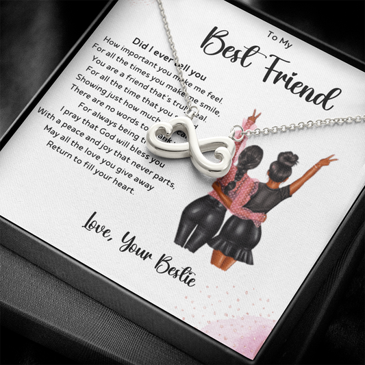 TO MY BEST FRIEND - THERE ARE NO WORDS TO THANK YOU