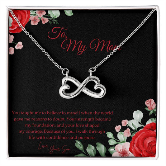 TO MY MOM - I WALK THROUGH LIFE WITH CONFIDENCE AND PURPOSE!