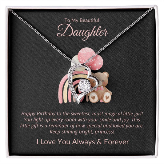 TO MY BEAUTIFUL DAUGHTER - YOU LIGHT UP EVERY ROOM WITH YOUR SMILE ANDJOY!
