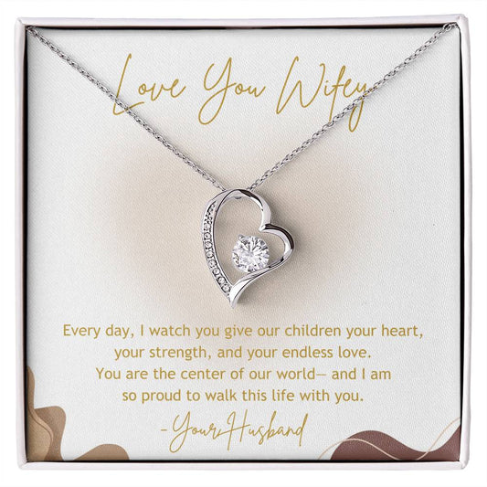 LOVE YOU WIFEY - YOU ARE THE CENTER OF OUR WORLD!