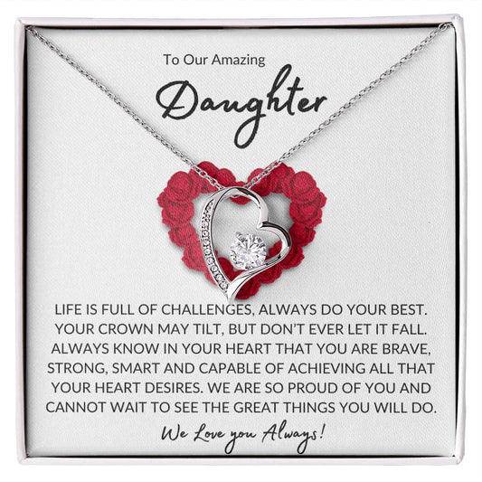 TO OUR AMAZING DAUGHTER - LIFE IS FULL OF CHALLENGES (2)