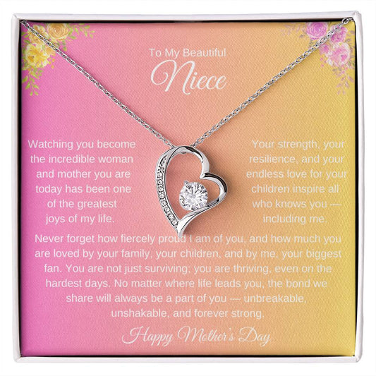 TO MY BEAUTIFUL NIECE - NEVER FORGET HOW FIERCLY PROUD I AM OF YOU!