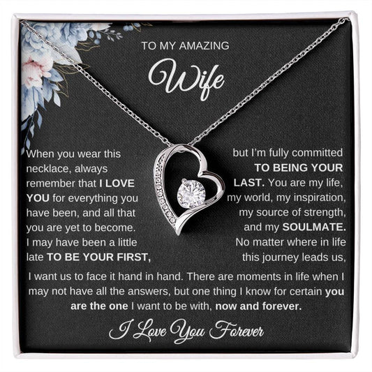 TO MY AMAZING WIFE - YOU ARE THE ONE I WANT TO BE WITH NOW AND FOREVER!