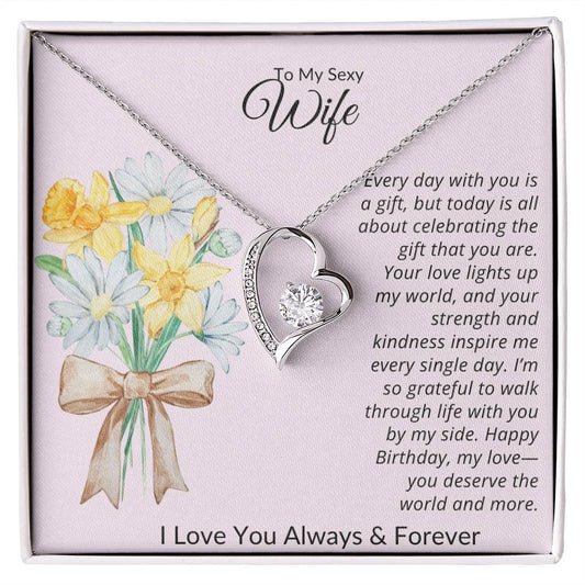 TO MY SEXY WIFE - YOUR LOVE LIGHTS UP MY WORLD!