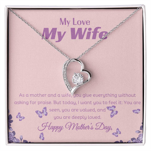 MY LOVE, MY WIFE - YOU ARE SEEN, YOU ARE VALUED, AND YOU ARE DEEPLY LOVED!