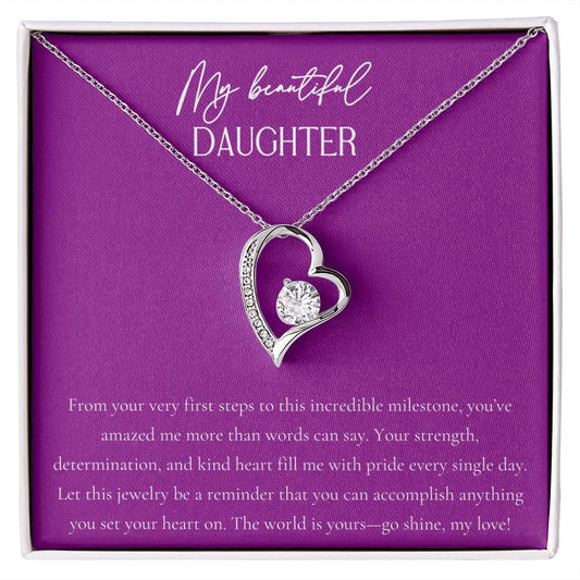 MY BEAUTIFUL DAUGHTER - THE WORLD IS YOURS-GO SHINE!