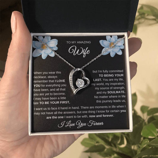 TO MY AMAZING WIFE - YOU ARE THE ONE I WANT TO BE WITH NOW AND FOREVER!