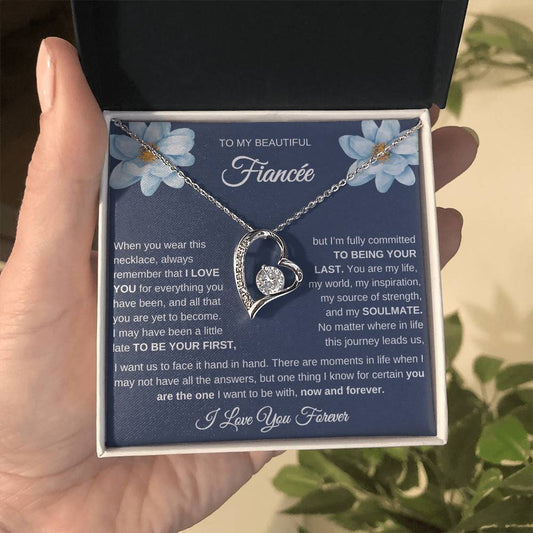 TO MY BEAUTIFUL FIANCEE - YOU ARE THE ONE I WANT TO BE WITH NOW AND FOREVER!