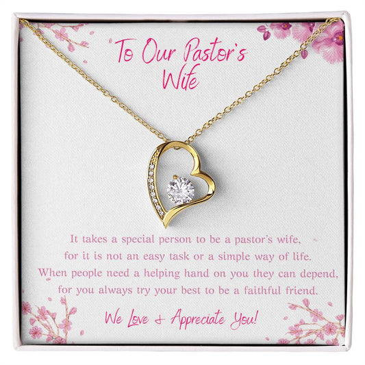 TO OUR PASTOR'S WIFE - WE LOVE & APPRECIATE YOU!