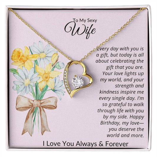 TO MY SEXY WIFE - YOUR LOVE LIGHTS UP MY WORLD!