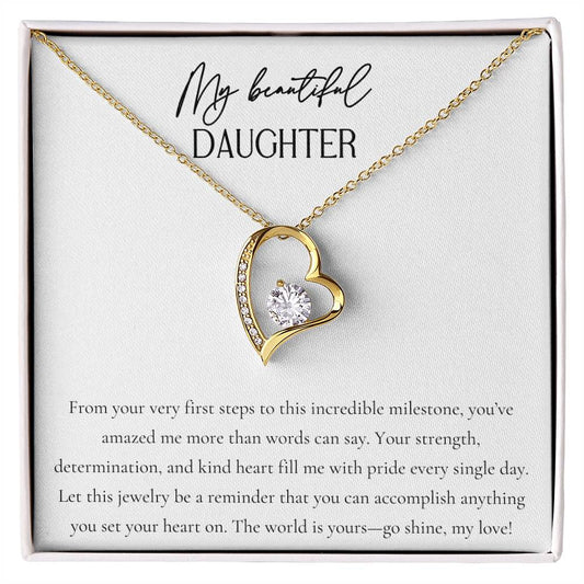 MY BEAUTIFUL DAUGHTER - THE WORLD IS YOURS-GO SHINE!