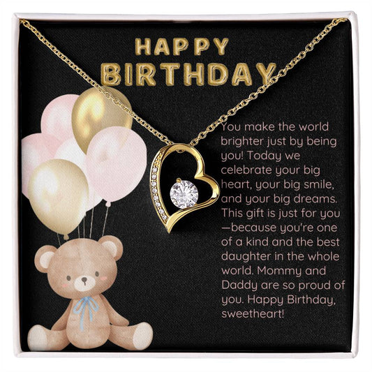 HAPPY BIRTHDAY - YOU MAKE THE WORLD BRIGHTER JUST BY BEING YOU!