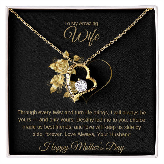 TO MY AMAZING WIFE - I WILL ALWAYS BE YOURS, AND ONLY YOURS!