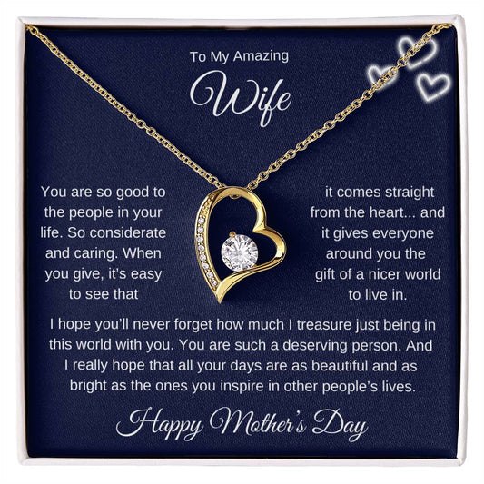 TO MY AMAZING WIFE - YOU ARE SUCH A DESERVING PERSON!