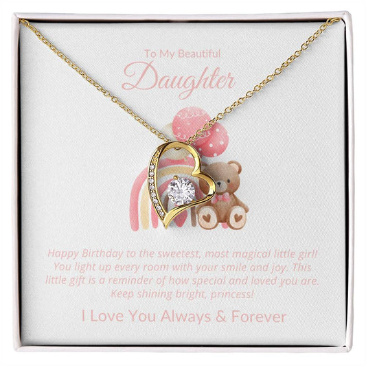 TO MY BEAUTIFUL DAUGHTER - YOU LIGHT UP EVERY ROOM WITH YOUR SMILE AND JOY!