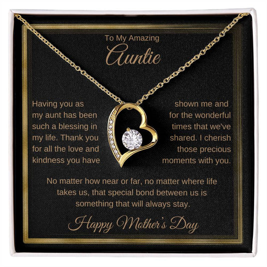 TO MY AMAZING AUNTIE - HAVING YOU AS MY AUNT HAS BEEN SUCH A BLESSING