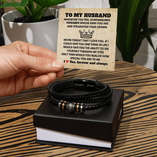 TO MY HUSBAND - NEVER FORGET THAT I LOVE YOU!