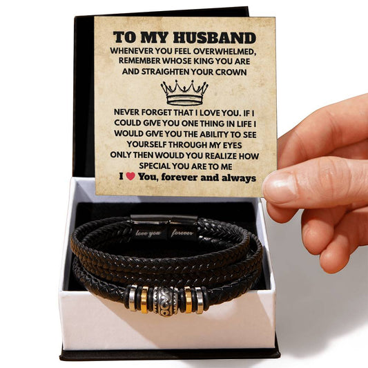 TO MY HUSBAND - NEVER FORGET THAT I LOVE YOU!